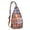 Citrus-11, variant on Vintage Boho Sling Backpack – Retro Tribal Ethnic Crossbody Bag, Artistic Geometric Hiking Shoulder Bag for Women & Men, Rustic Floral Travel Daypack