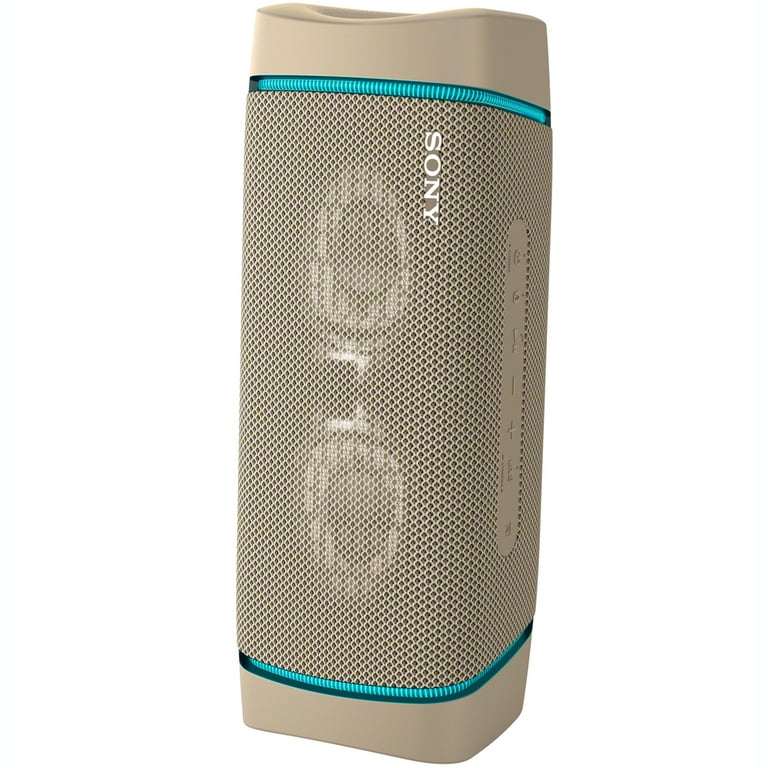 Sony SRS-XB33 Portable Waterproof Bluetooth Speaker (Taupe) Bundle with  Tech Smart USA Audio Entertainment Essentials Bundle 2020 + Deco Gear Power 