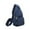 🍒 Blue_Base#6776, variant on Canvas Crossbody Chest Bag Sling Backpack for Men and Women Hiking Travel