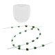 thumbnail image 1 of 2 adornos temporales para dientes con caja de almacenamiento, cadena para brackets, accesorio para brackets DIY Verde, 1 of 9
