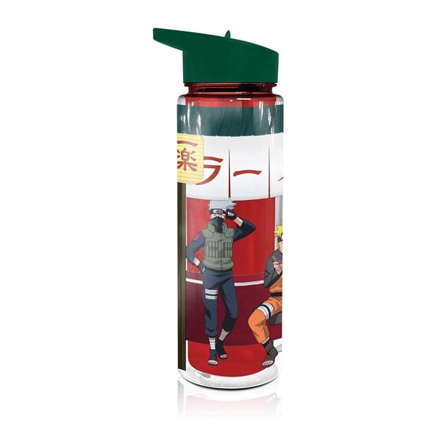 Naruto Shippudden Plastic Water Bottle 17oz Hydro Tumbler Flask 