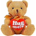 thumbnail image 1 of 16 Inches Teddy Bear Stuffed Animal for Girlfriend with Red Heart, Small Plush Bear Toy for Baby, Valentines Day and Birthday Gift for Her/Him/Kids/Co, 1 of 4