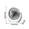 thumbnail image 3 of USB Charging Desktop Light Fan - Portable Mini Fan For Student Dorms Outdoor Camping And Desktop Use, 3 of 5