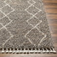 thumbnail image 3 of Hauteloom Ishan Living Room, Bedroom Area Rug - Plush Pile - Gray, Black, Pink - 7'10" x 10', 3 of 5