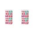 thumbnail image 1 of Guardurnaity 1 Juego de uñas para niños, longitud media, estilo cuadrado, barra de presión, Color sólido, cubierta completa, suministros de Type4 NO4, 1 of 6