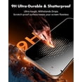 thumbnail image 3 of Protector de pantalla UnbreakCable para iPhone 16 Pro Max, paquete de 2 unidades, 9H, 3 of 9