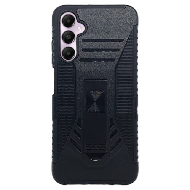 Funda Uso Rudo Clip Cely Vesmir Para Samsung A05s con 2 Micas de pantalla