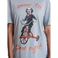thumbnail image 4 of Saw Women's Game Night Halloween Graphic Tee with Short Sleeves, Sizes XXS-XXL, 4 of 5