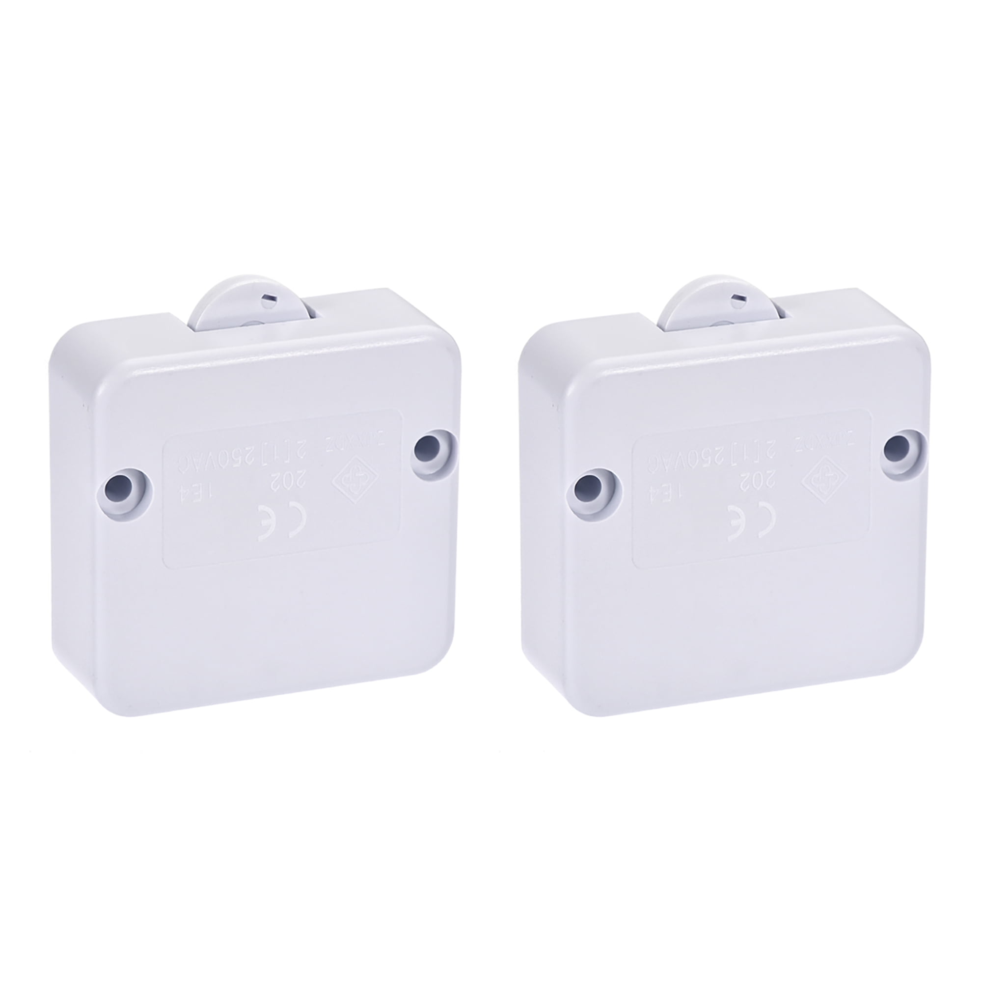 Wardrobe Door Light Switch Momentary Closet Switches Normally Closed 110250V 2A White 2Pcs