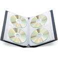 thumbnail image 3 of Capacity File CD Case, Portable DVD/VCD Storage, Polypropylene Protective CD Wallet, Binder, Holder, Booklet with Customizable Index for Car, Home, Office, 3 of 4