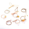 thumbnail image 1 of 9 Uds. Accesorios bonitos para el cabello para niñas, diadema elástica, soporte para cola de caballo (café), 1 of 2