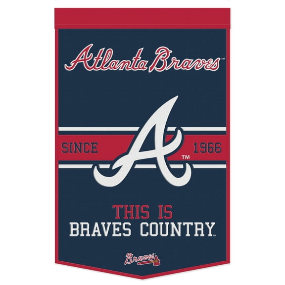 WinCraft Atlanta Braves 24" x 38" Slogan Banner