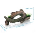thumbnail image 2 of Ornement Racine Exquis pour Aquarium Bureau Zen Réservoir Cachette en Résine, 2 of 5