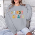 thumbnail image 5 of Zhanying Women's Sweatshirt Crew Neck Cute Pullover Plus Size Long Sleeve Fall Tops Sweaters Basic Tees, 5 of 5