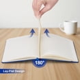 thumbnail image 2 of Vivin 3 Pack Lined Journal Notebooks for Writing, 192 Pages, 5.5 x 8.3 inch, Hardcover, Navy, 2 of 7
