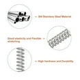 thumbnail image 4 of Unique Bargains 5Pcs Wire Diameter 0.02", OD 0.12", Free Length 0.98" 304 Stainless Steel Coil Mechanical Compressed Spring, 4 of 7