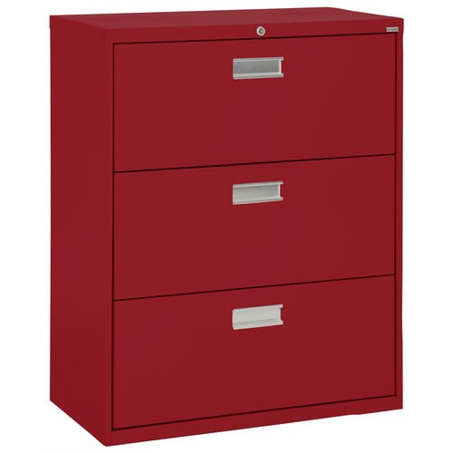Sandusky Lee 600 Series 42 3 Drawer Lateral File White