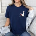 thumbnail image 2 of Nurse Silly Goose Cuff ‘Em Shirt, ER Nurse Shirt Men’s And Women’s Graphic Tee 100% Cotton by TBun, Full Sizes S-5XL, 2 of 5