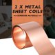 thumbnail image 5 of Rollo de LáMina Cobre, Placa Metal 1000 Mm X 50 0,1 2 Piezas, 5 of 10