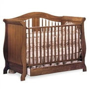 Aspen Stages 3-in-1 Crib W/drw - Cognac