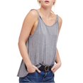 thumbnail image 1 of Free People - Camiseta sin mangas para mujer, color gris, grande Free People Camiseta sin mangas, 1 of 2
