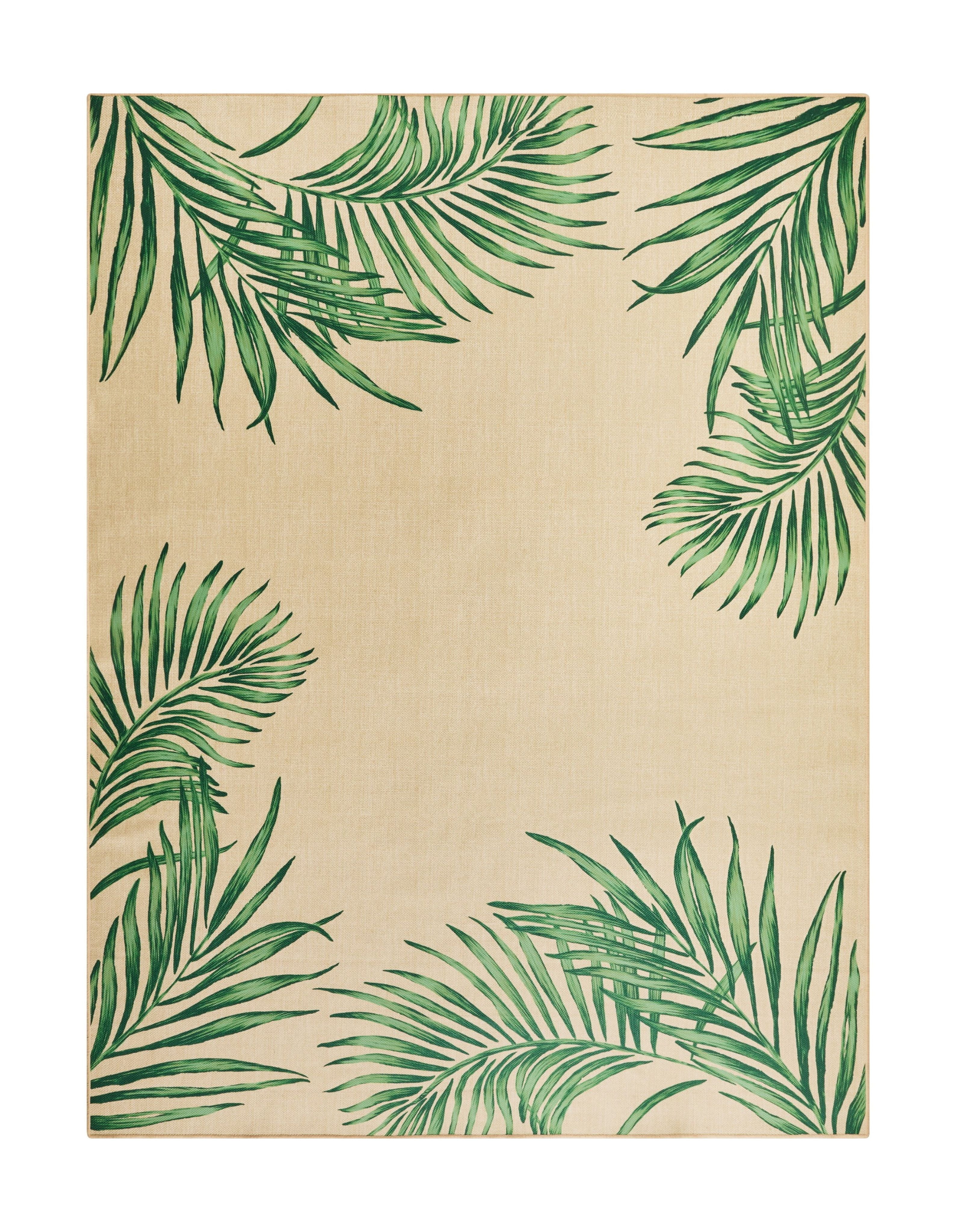Free Shipping! Better Homes & Gardens Outdoor Rug 5x7 Green Tassel
