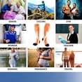 thumbnail image 5 of Calcetines deportivos profesionales de compresión para hombre, adecuados para béisbol, 5 of 5
