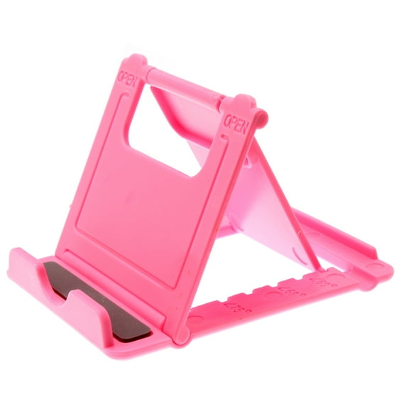 Fold-up Pink Stand for Motorola Razr Plus (2024) - Holder Travel Desktop Cradle Dock