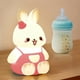 thumbnail image 4 of Lámpara de noche con forma de conejito, luz de noche para habitación infantil, recargable, ideal para dormitorio infantil, ideal como regalo, decoración de habitación infantil., 4 of 6