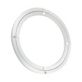 thumbnail image 2 of Langgg Aluminum Alloy Round Rotating Turntable for TV Monitor Stand Bearing Table Silver Table for TV Monitor White 10 inch, 2 of 9