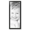 thumbnail image 2 of ArtToFrames 12x31 inch Black Velvet with Silver Picture Frame, Black MDF Poster Frame (4691), 2 of 8