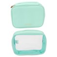 thumbnail image 2 of Makeup Case, Portable Waterproof Internal Pouch Cosmetic Bag 2 in 1  for Washing for Traveling, 2 of 8