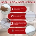 thumbnail image 7 of Molding Trim, 0.79in x 9.84ft Flexible Self-Adhesive Wall Trim, Inside & Outside Corner Protector, Baseboard Edge Guard for Walls, Windows, Tables, DIY Home Decoration(White), 7 of 7