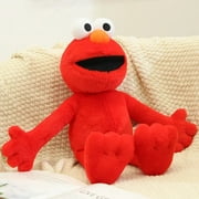 Kawaii Anime Figure Sesame Plush Toys Cookie Monster Big Bird Elmo Super Soft Education Creative Doll Kids Birthday Gift Elmo 51-60cm
