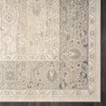 thumbnail image 4 of HomeRoots  8 x 10 ft. Beige & Ivory Floral Rectangle Area Rug, 4 of 11