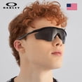 thumbnail image 6 of Oakley OO9343 M2 Frame XL Irregular Shaped Non-Polarized Sunglasses for Men - Includes Official Eyewear Kit - Polished Black Frame with Grey Lens, 6 of 6