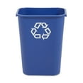 thumbnail image 2 of Wastebasket Recycling Large 41 Qt Blue, 2 of 6