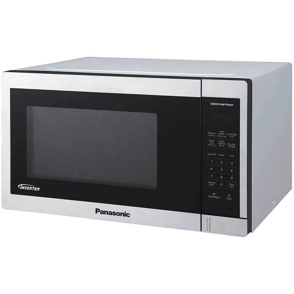 Open Box) Panasonic NN-SC678S Genius 1.3 cu. ft. 1200W Inverter