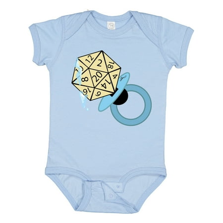 

Inktastic Natural 20 Pacifier Gift Baby Boy or Baby Girl Bodysuit