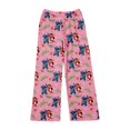 thumbnail image 1 of Pantalon de Pyjama Violet Rose pour Femmes, Bas de Pyjama Long Doux Décontracté m, 1 of 5