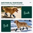 thumbnail image 6 of IDOMIK Anti-Slip Dog Socks, Paw Protect Booties for Hardwood Floors, Hot Pavement & Senior Dogs, Gray, S, 6 of 8