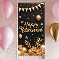thumbnail image 4 of Golden Balloon Happy Retirement Party Banner Event Decoration Gold Stars Gift Design for Retirement Celebration Indoor Party Decoration Office Event, 4 of 7