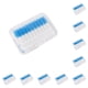 thumbnail image 1 of Jumpingount Los cepillos interdentales de goma de plástico mantienen una cavidad bucal saludable con facilidad cepillo de con hilo azul oscuro 160 azul oscuro 160 piezas 10Conjunto, 1 of 6