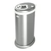 Ubbi Steel Diaper Pail, Odor Locking, No Special Bags Required, Chrome