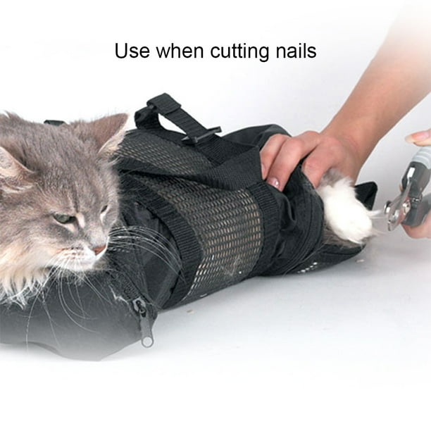 tssuouriy Cat Bag Restraint Pouch Grooming Sack Outdoor Accessories Protection Multifunctional Wear resistance Pet Supplies