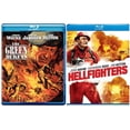 thumbnail image 2 of John Wayne Blu Ray Double Feature The Green Berets & The Hellfighters Includes Movie Camera Glossy Print Art Card, 2 of 4