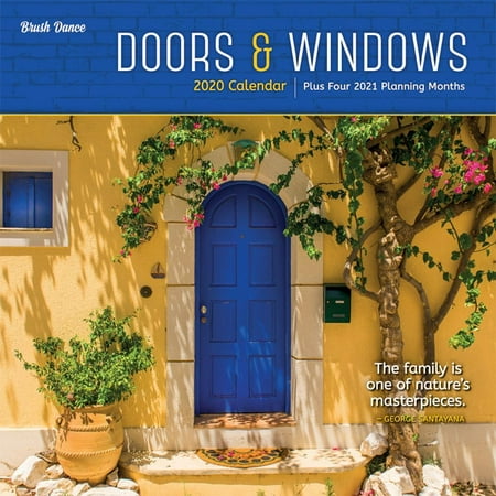 Brush Dance, 2020 Doors and Windows Wall Calendar (Best Calendar Program For Windows 7)