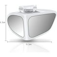 thumbnail image 4 of Car Blind Spot Mirror, 2 In 1 Blind Spot Mirror Blind Spot Adjustable Wide Angle Convex Rear View Mirror Auxiliary Mirror For Car Suv Truck Wide Angle Mirror Auxiliary Mirror, 4 of 6
