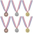 thumbnail image 1 of 6Pcs Creative Medal Awards Universal Sports Medals Portable Competition Medals, 1 of 8