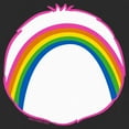 thumbnail image 2 of Toddler's Care Bears Cheer Bear Rainbow Costume Graphic Tee Black 4T, 2 of 3